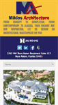 Mobile Screenshot of miklosarchitecture.com